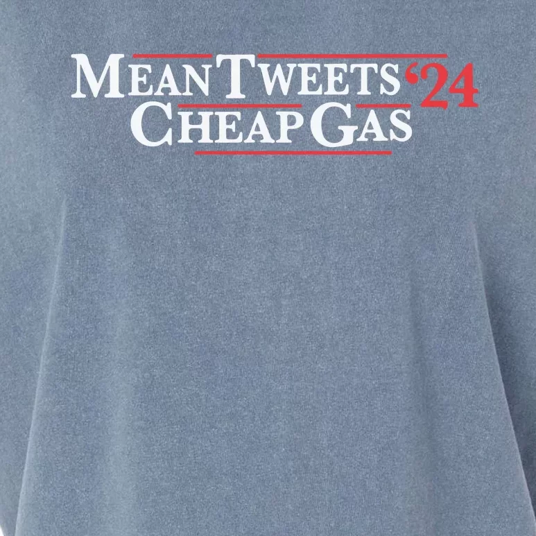 Mean Tweets Gas 2024 Garment-Dyed Women's Muscle Tee