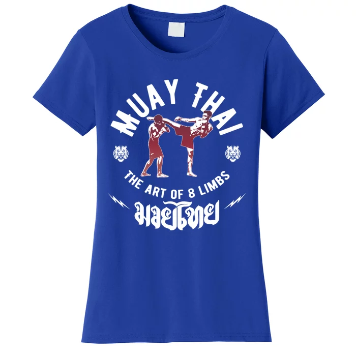 Muay Thai Gift Fight Club Art Of 8 Limbs Mma Fighter Gift Women's T-Shirt