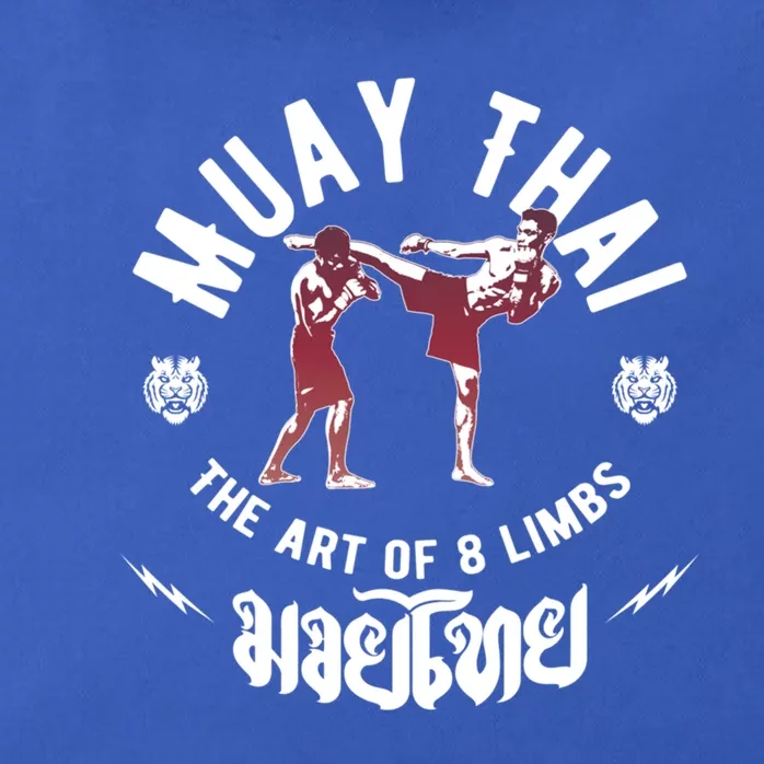 Muay Thai Gift Fight Club Art Of 8 Limbs Mma Fighter Gift Zip Tote Bag