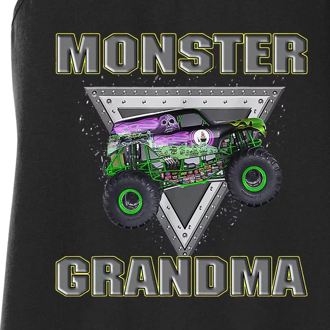 Monster Truck Grandma Monster Truck Are My Jam Truck Lovers Women's Racerback Tank