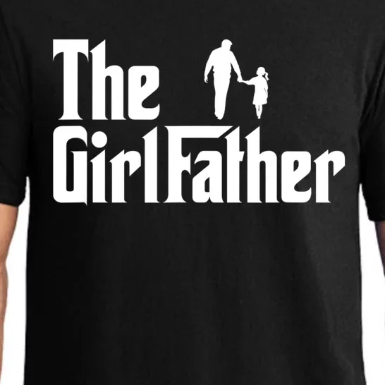 Mens The Girl Father Funny Dad Of Girls Daddy Daughter Girl Dad Pajama Set