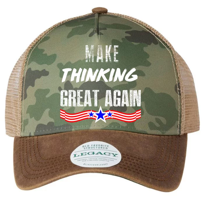 Make Thinking Great Again Legacy Tie Dye Trucker Hat