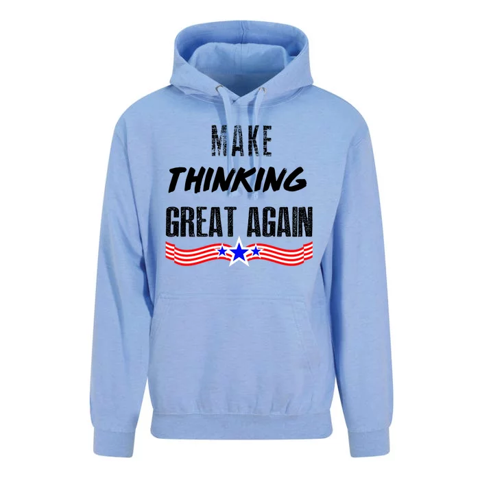 Make Thinking Great Again Unisex Surf Hoodie