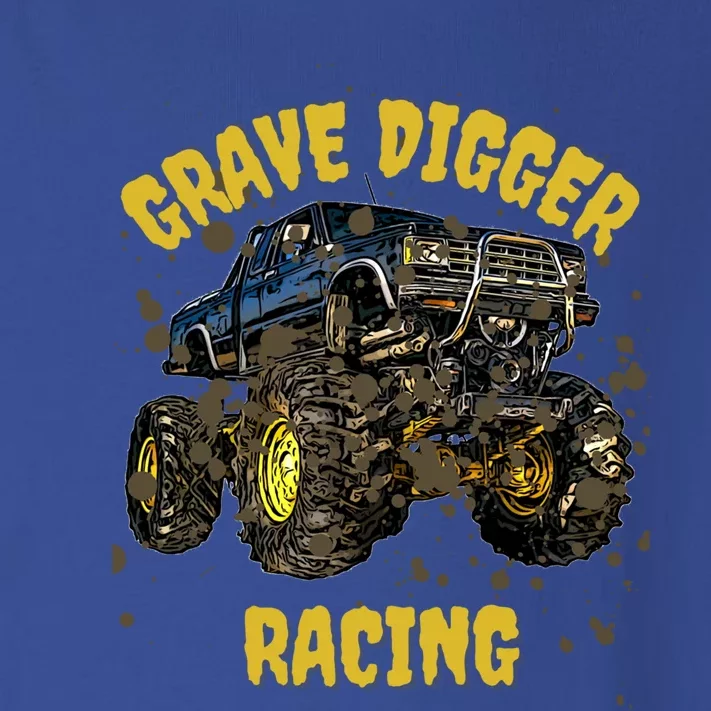 Monsters Truck Grave Diggers Off Roads 4 X 4 Racing Monsters Funny Gift Toddler Long Sleeve Shirt