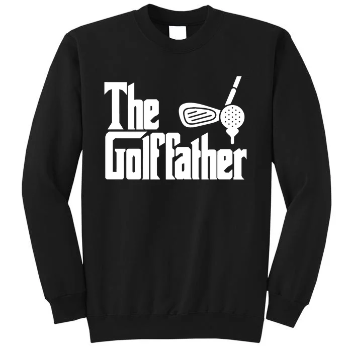 Men The Golffather Golf Father Funny Golfing Fathers Day Sweatshirt