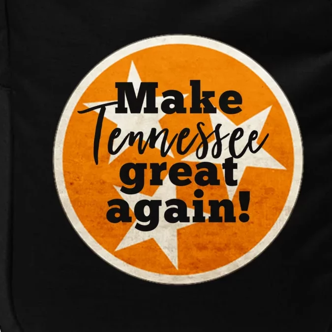 Make Tennessee Great Again State Flag Football Fan Gift Impact Tech Backpack