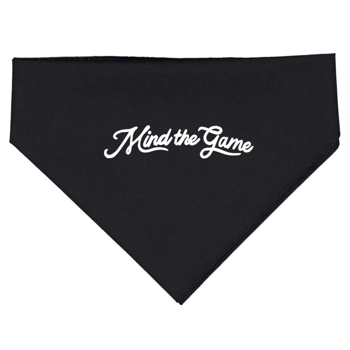 Mind The Game USA-Made Doggie Bandana