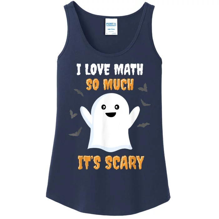 Math Teacher Halloween Funny Math Class School Mathematician Ladies Essential Tank