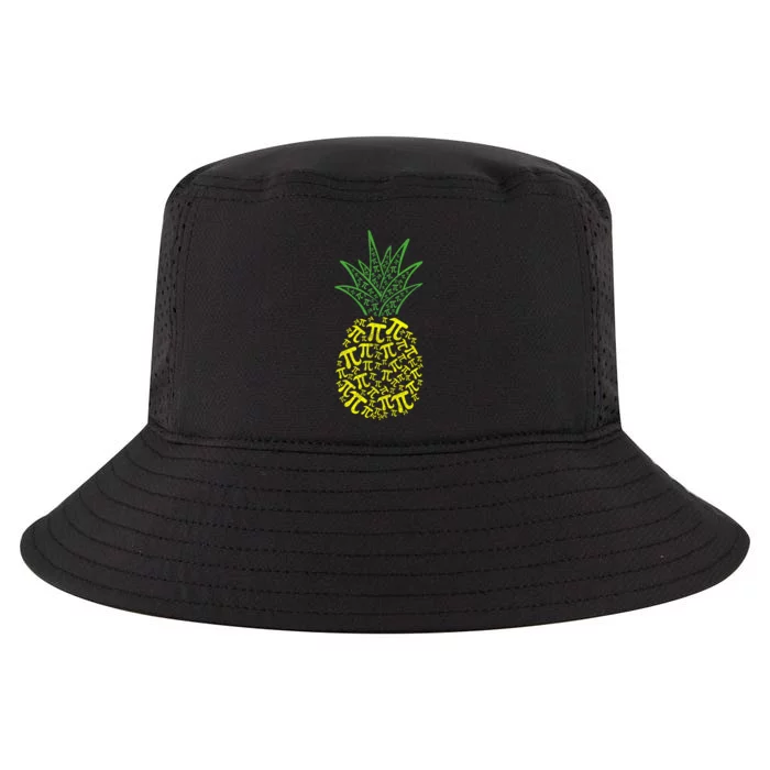 Math Teacher Hawaiian  Funny Pineapple Apparel Pi Day Cool Comfort Performance Bucket Hat