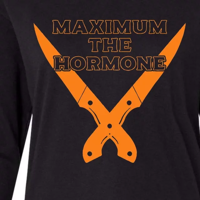 Maximum The Hormone Womens Cotton Relaxed Long Sleeve T-Shirt