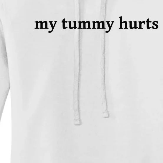 My Tummy Hurts Funny Women's Pullover Hoodie