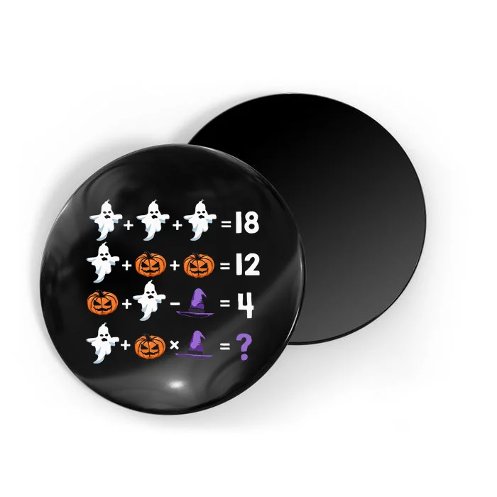 Math Teacher Humor Halloween Quiz Order Of Operations Magnet