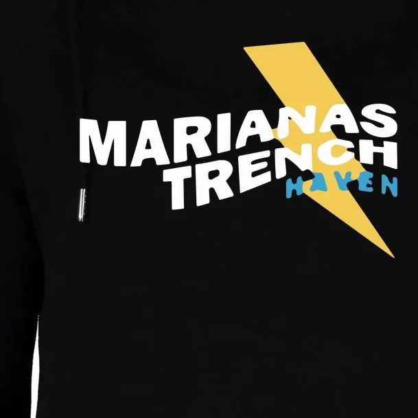 Marianas Trench Haven Album Womens Funnel Neck Pullover Hood