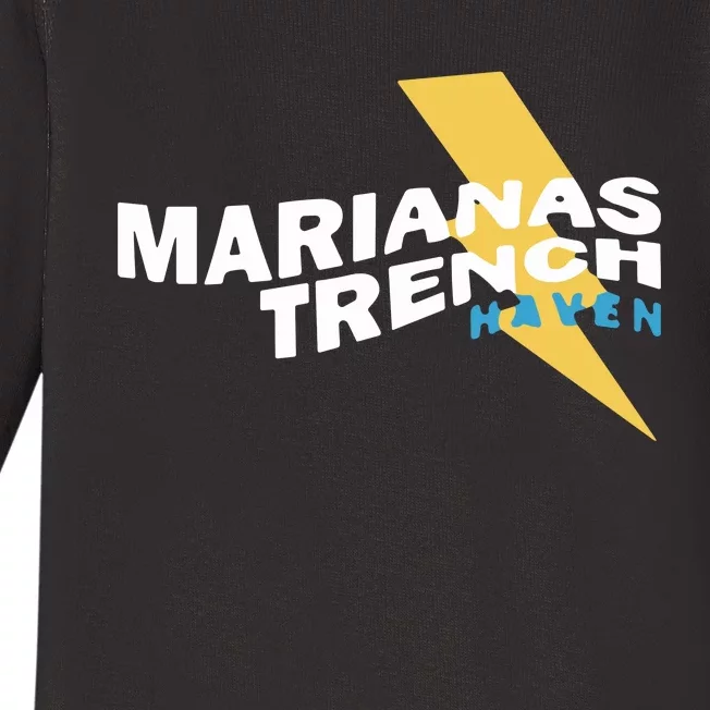 Marianas Trench Haven Album Baby Long Sleeve Bodysuit