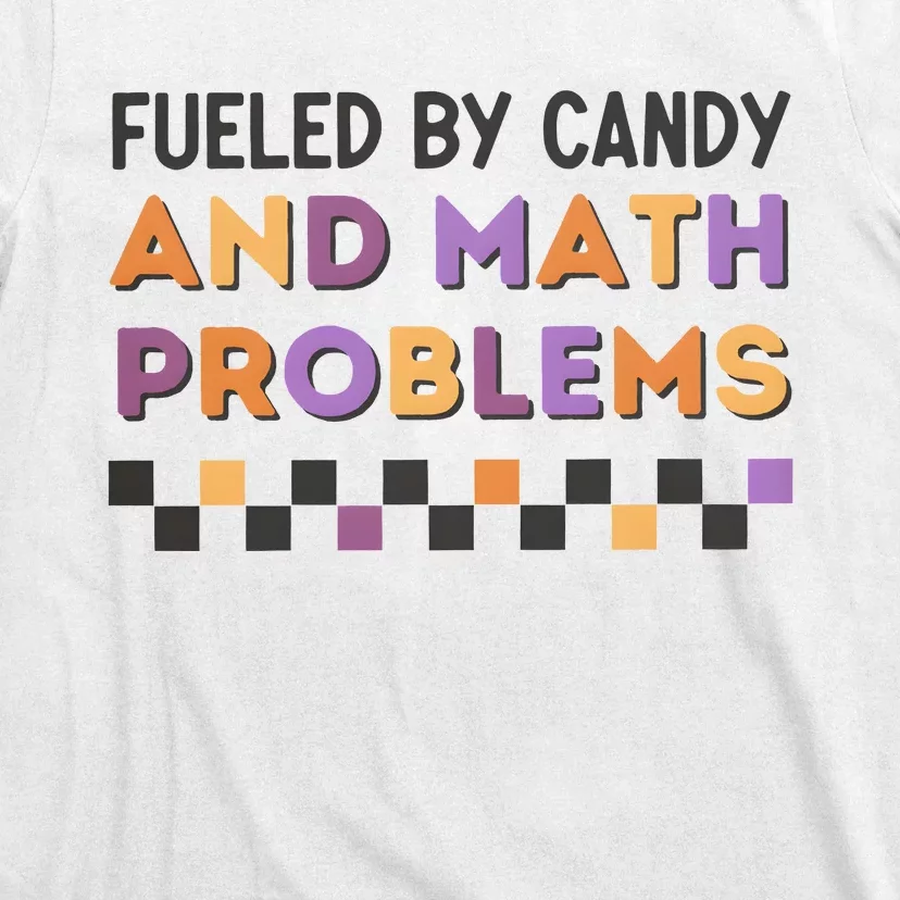 Math Teacher Halloween Back To School T-Shirt