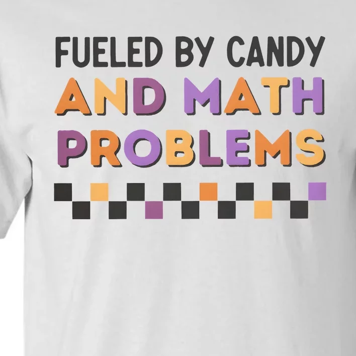 Math Teacher Halloween Back To School Tall T-Shirt