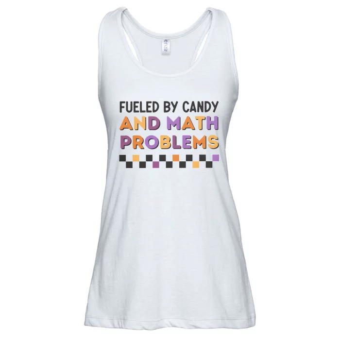 Math Teacher Halloween Back To School Ladies Essential Flowy Tank