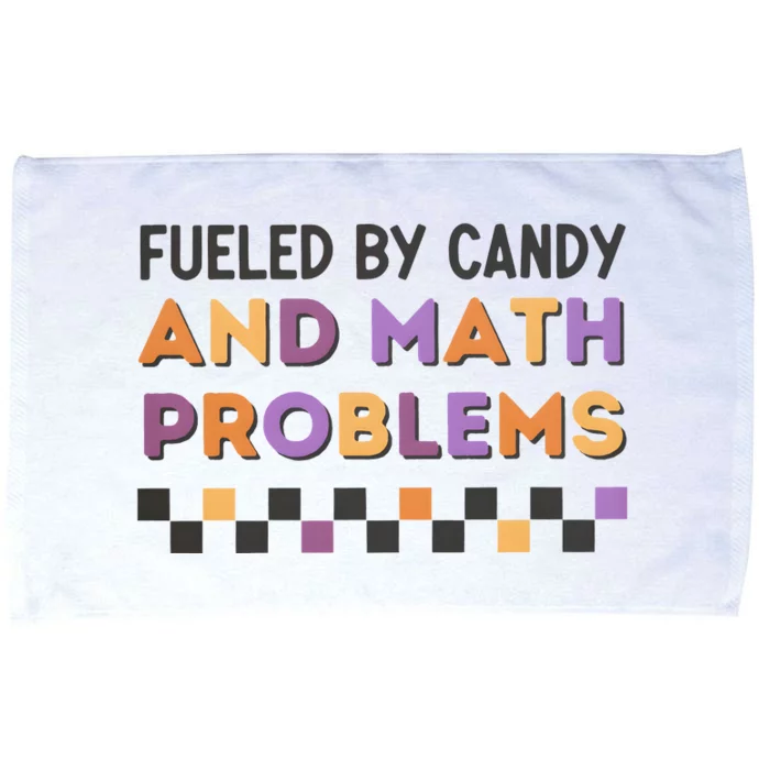 Math Teacher Halloween Back To School Microfiber Hand Towel