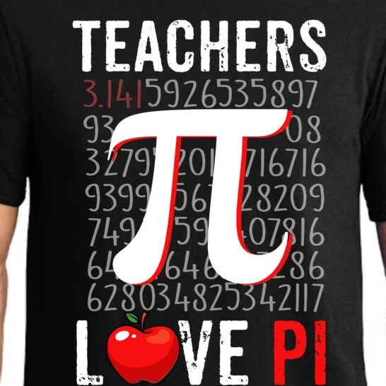 Math Teachers Happy Pi Day Love Pi Symbol Gift Pajama Set