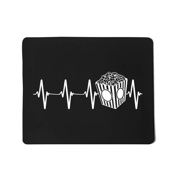 Movie Theater Heartbeat Movie Cinema Lover Mousepad