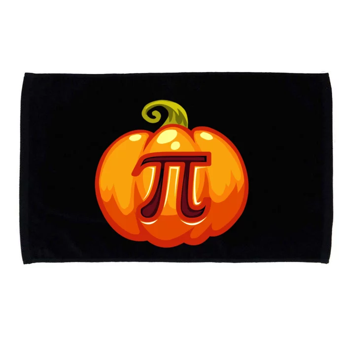 Math Teacher Halloween Costume Pumpkin Pi Pun Pie Gift Gift Microfiber Hand Towel