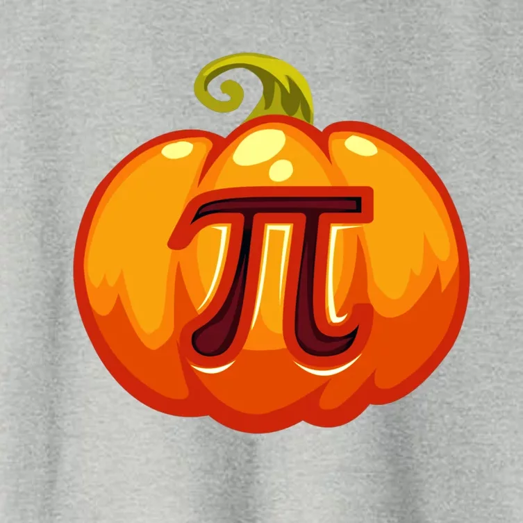 Math Teacher Halloween Costume Pumpkin Pi Pun Pie Gift Gift Women's Crop Top Tee