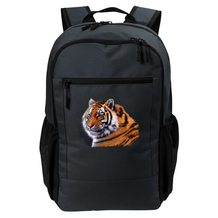 Majestic Tiger Head Daily Commute Backpack