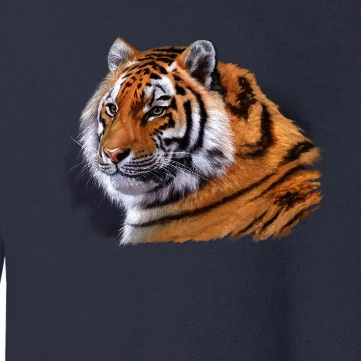 Majestic Tiger Head Toddler Sweatshirt