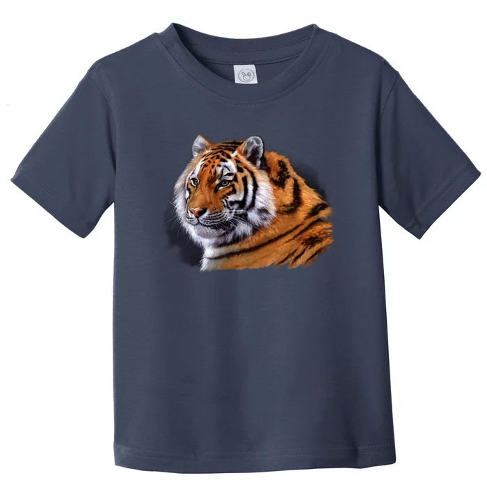 Majestic Tiger Head Toddler T-Shirt