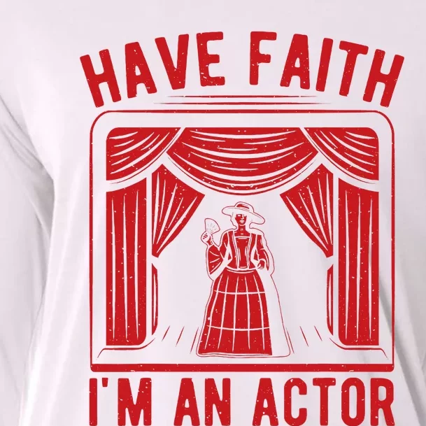 Musical Theatre Have Faith I´M An Actor Theater Broadway Cooling Performance Long Sleeve Crew