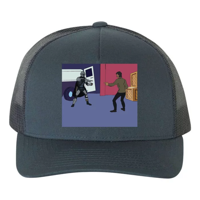 Pointing Meme This Is The Way The Last Of Us Yupoong Adult 5-Panel Trucker Hat