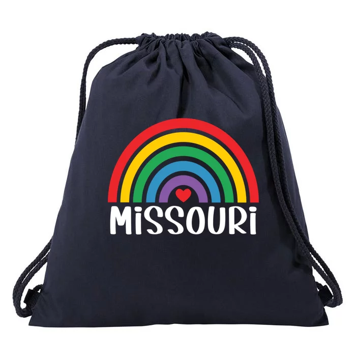 Missouri Travel I Love Missouri Usa Gift Drawstring Bag