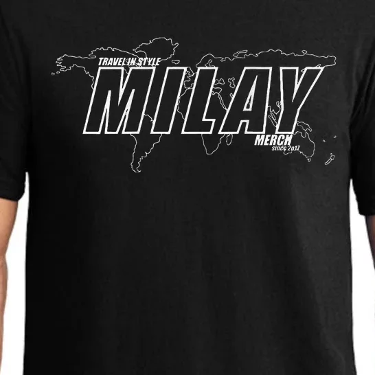 Milay Travel In Style Pajama Set