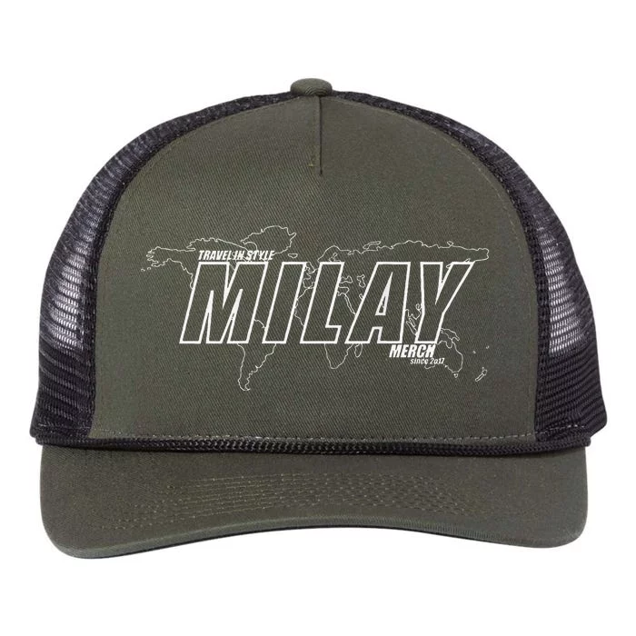 Milay Travel In Style Retro Rope Trucker Hat Cap