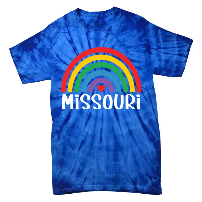 Missouri Travel I Love Missouri Usa Cool Gift Tie-Dye T-Shirt