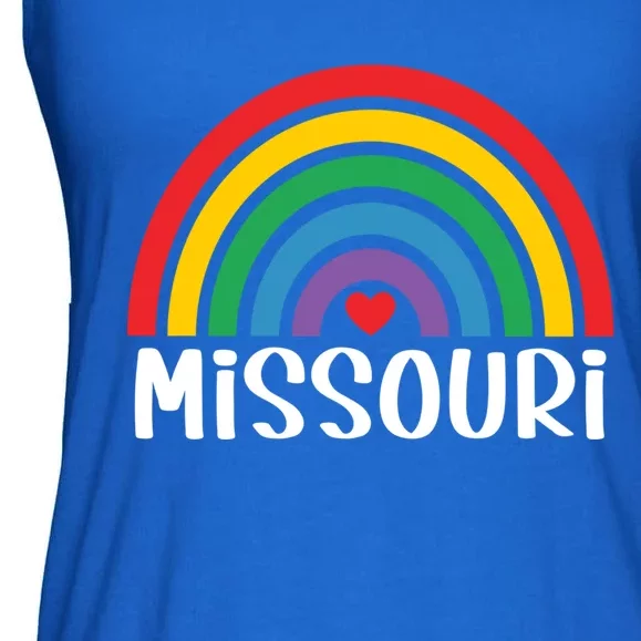 Missouri Travel I Love Missouri Usa Funny Gift Ladies Essential Flowy Tank