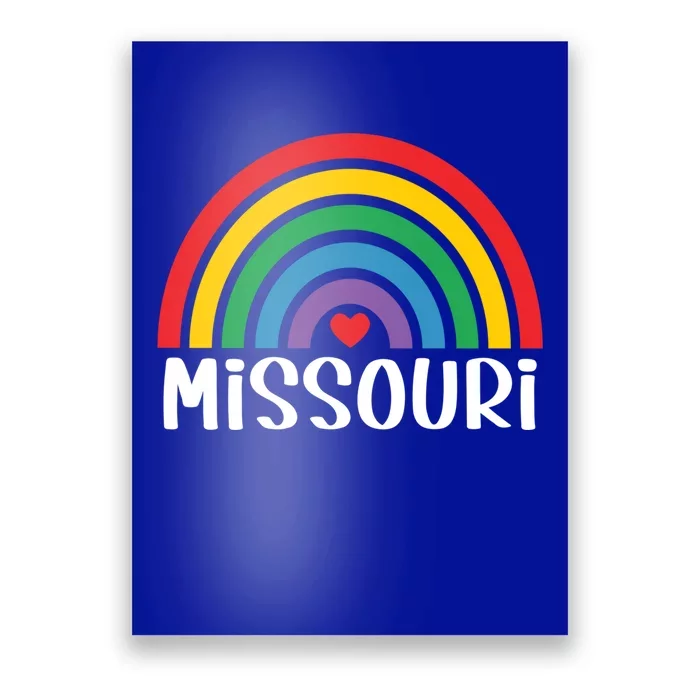 Missouri Travel I Love Missouri Usa Funny Gift Poster