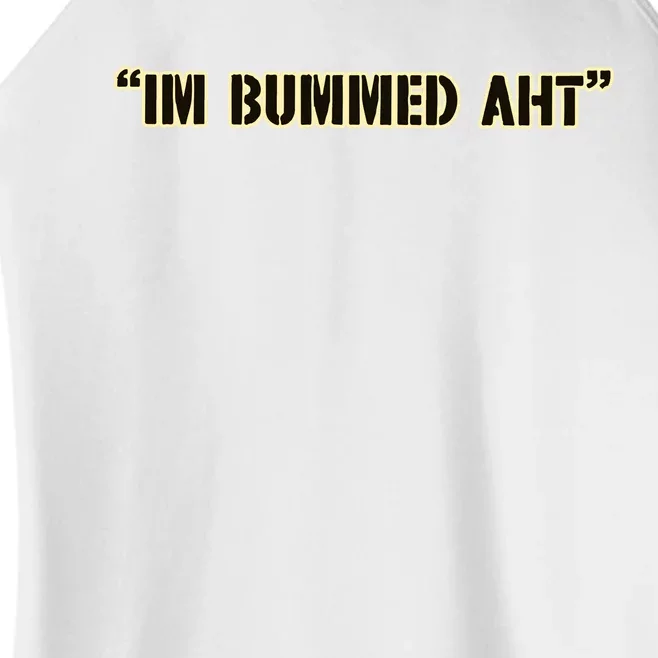 Mike Tomlin Im Bummed Aht Butch Bechtold Women’s Perfect Tri Rocker Tank