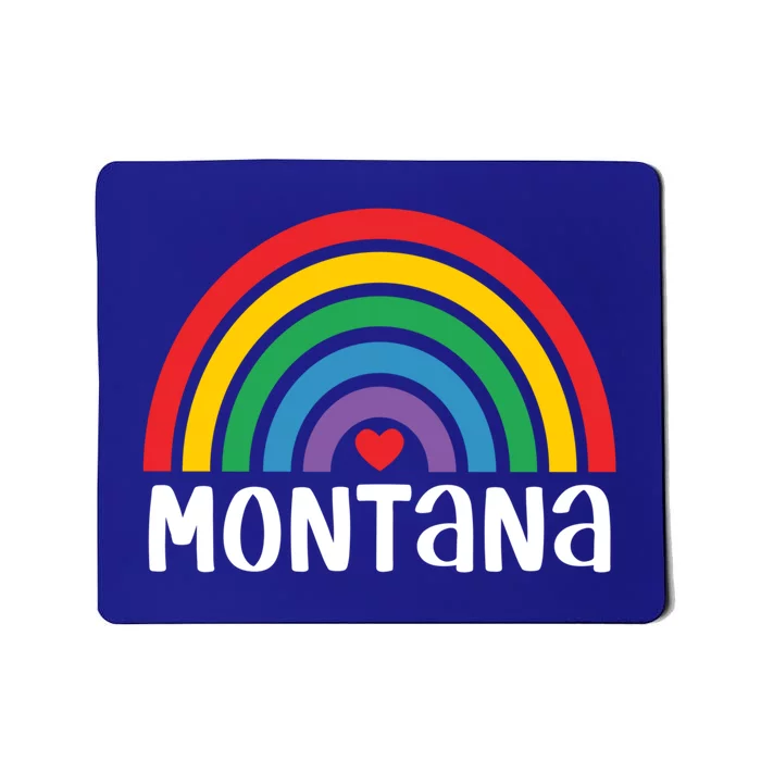 Montana Travel I Love Montana Usa Gift Mousepad