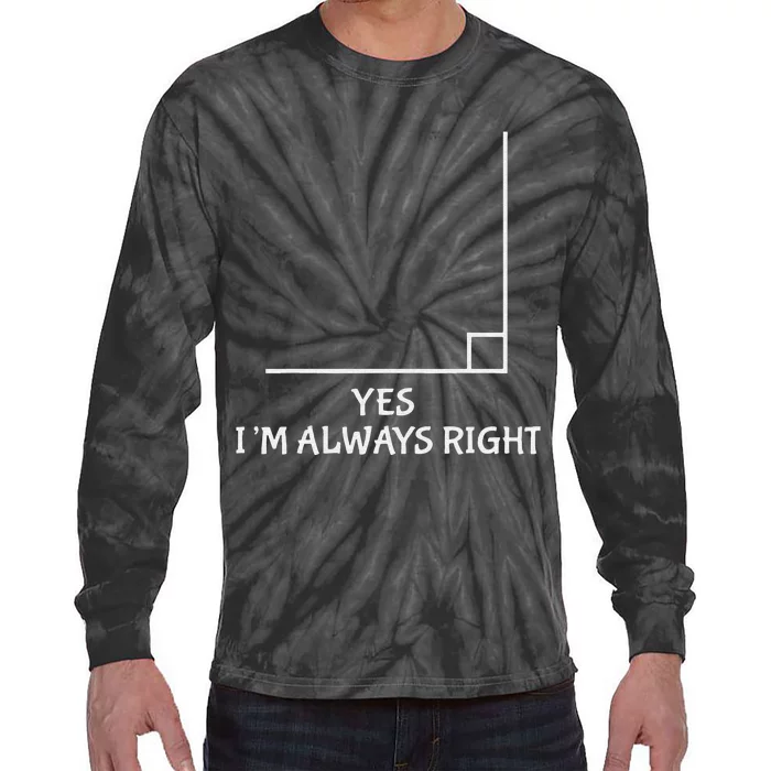 Math Teacher Joke-Fun Best Math Quotes saying Tie-Dye Long Sleeve Shirt