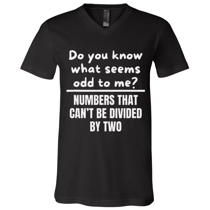 Math Teacher Joke-Fun Best Math Quotes saying V-Neck T-Shirt