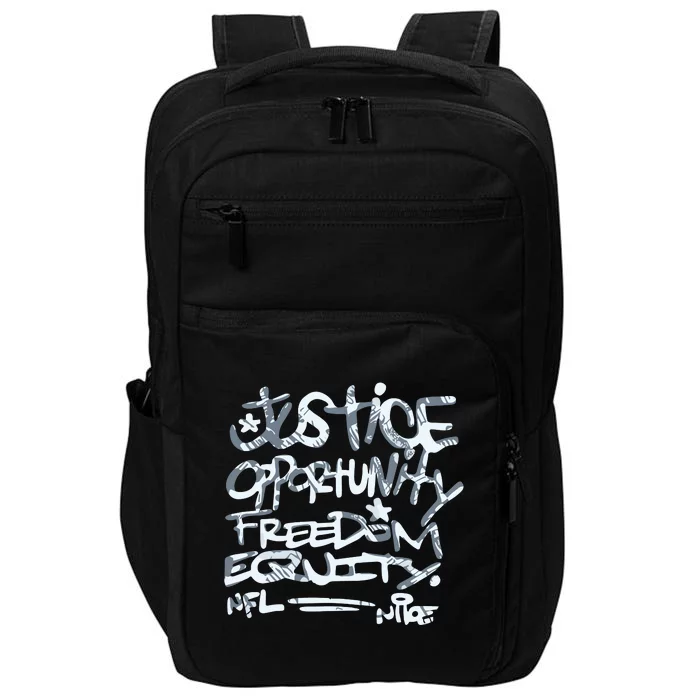 Mike Tomlin Justice Opportunity Equity Freedom Impact Tech Backpack