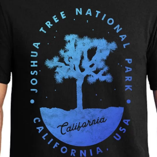 Minimalist Tree Joshua Tree National Park Distressed Design Gift Pajama Set