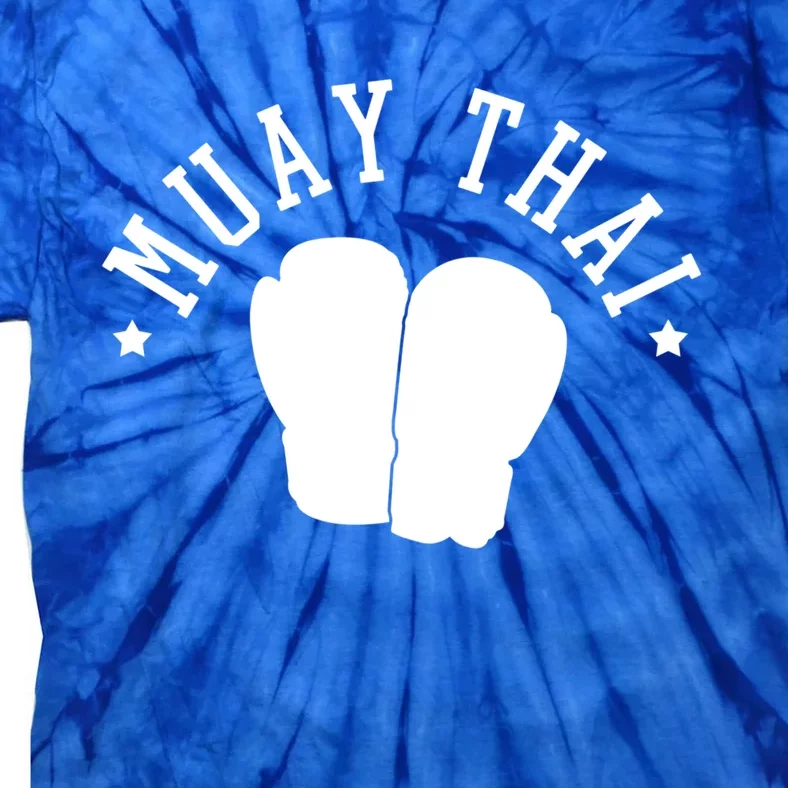 Muay Thai Kickboxing Mixed Martial Arts Gift Tie-Dye T-Shirt