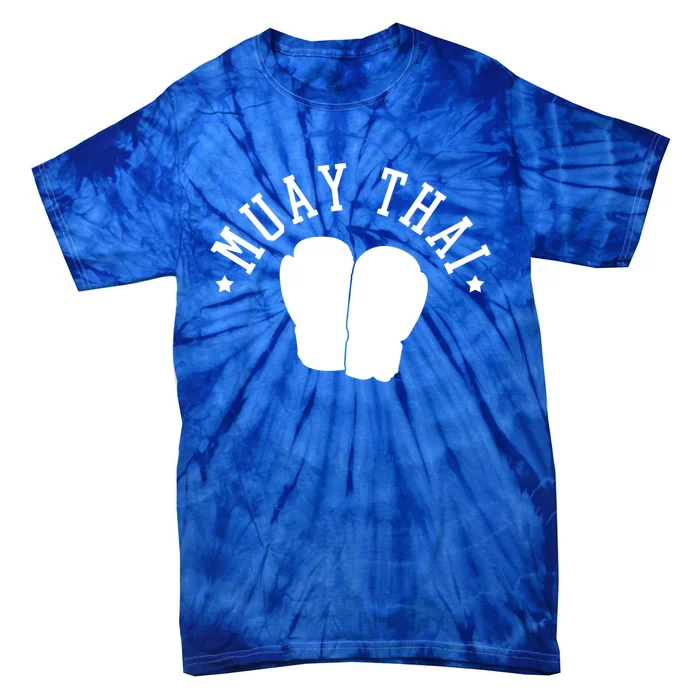 Muay Thai Kickboxing Mixed Martial Arts Gift Tie-Dye T-Shirt