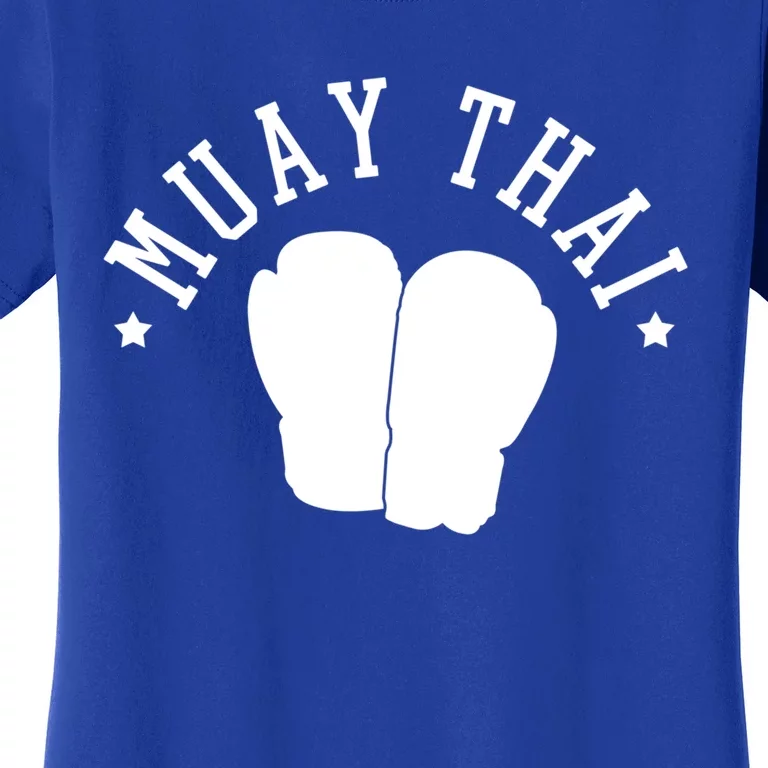 Muay Thai Kickboxing Mixed Martial Arts Gift Women's T-Shirt