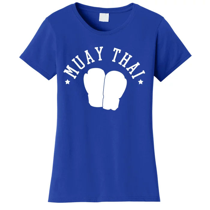 Muay Thai Kickboxing Mixed Martial Arts Gift Women's T-Shirt