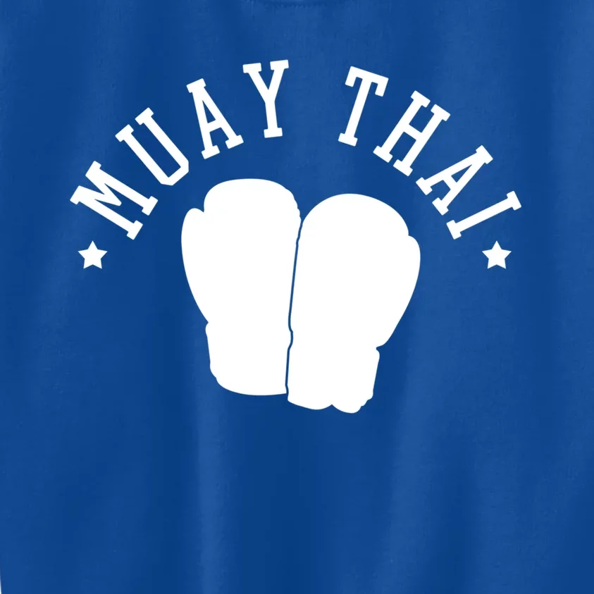 Muay Thai Kickboxing Mixed Martial Arts Gift Kids Sweatshirt