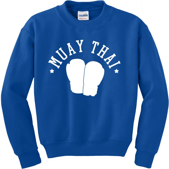 Muay Thai Kickboxing Mixed Martial Arts Gift Kids Sweatshirt