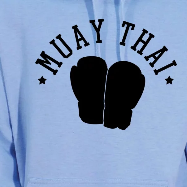 Muay Thai Kickboxing Mixed Martial Arts Gift Unisex Surf Hoodie